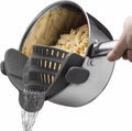 SqueezeJet™ Universal Clip-On Silicone Strainer